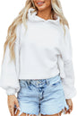 Exposed Seam Long Sleeve Hoodie | Trendy & Comfortable