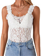 Lace Scoop Neck Tank | Elegant & Versatile
