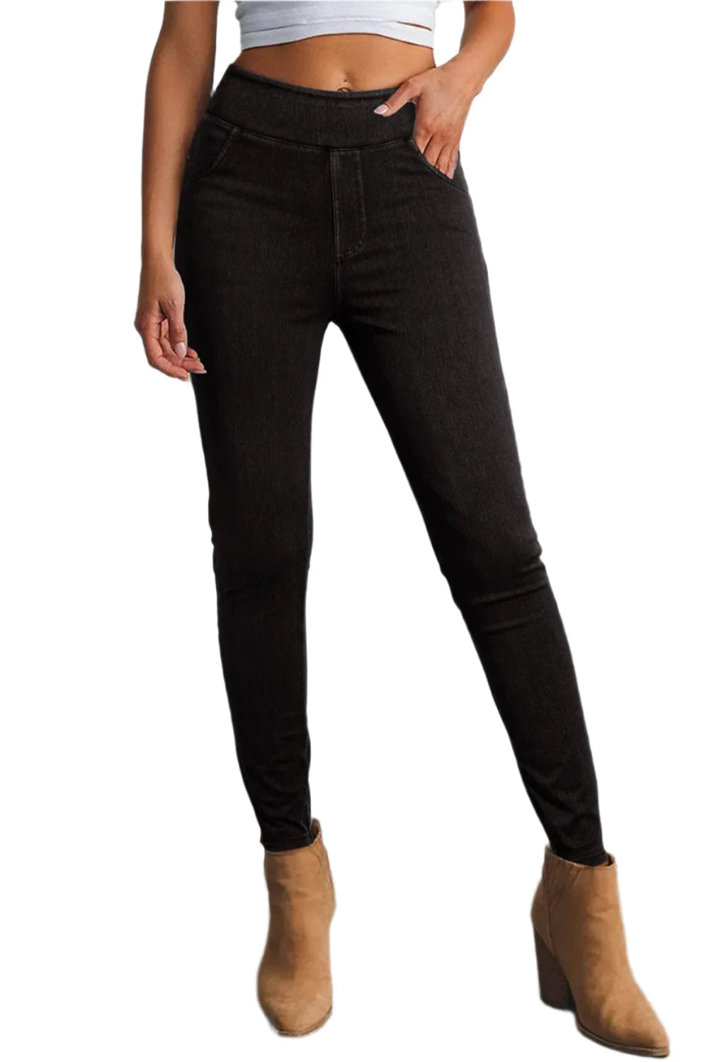 Skinny Jeans with Pockets | Sleek & Comfortable