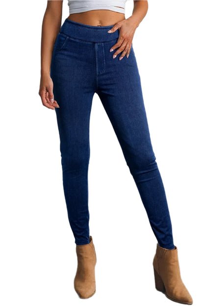 Skinny Jeans with Pockets | Sleek & Comfortable in Medium