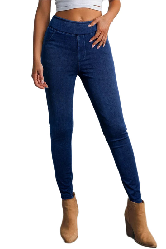Skinny Jeans with Pockets | Sleek & Comfortable in Medium